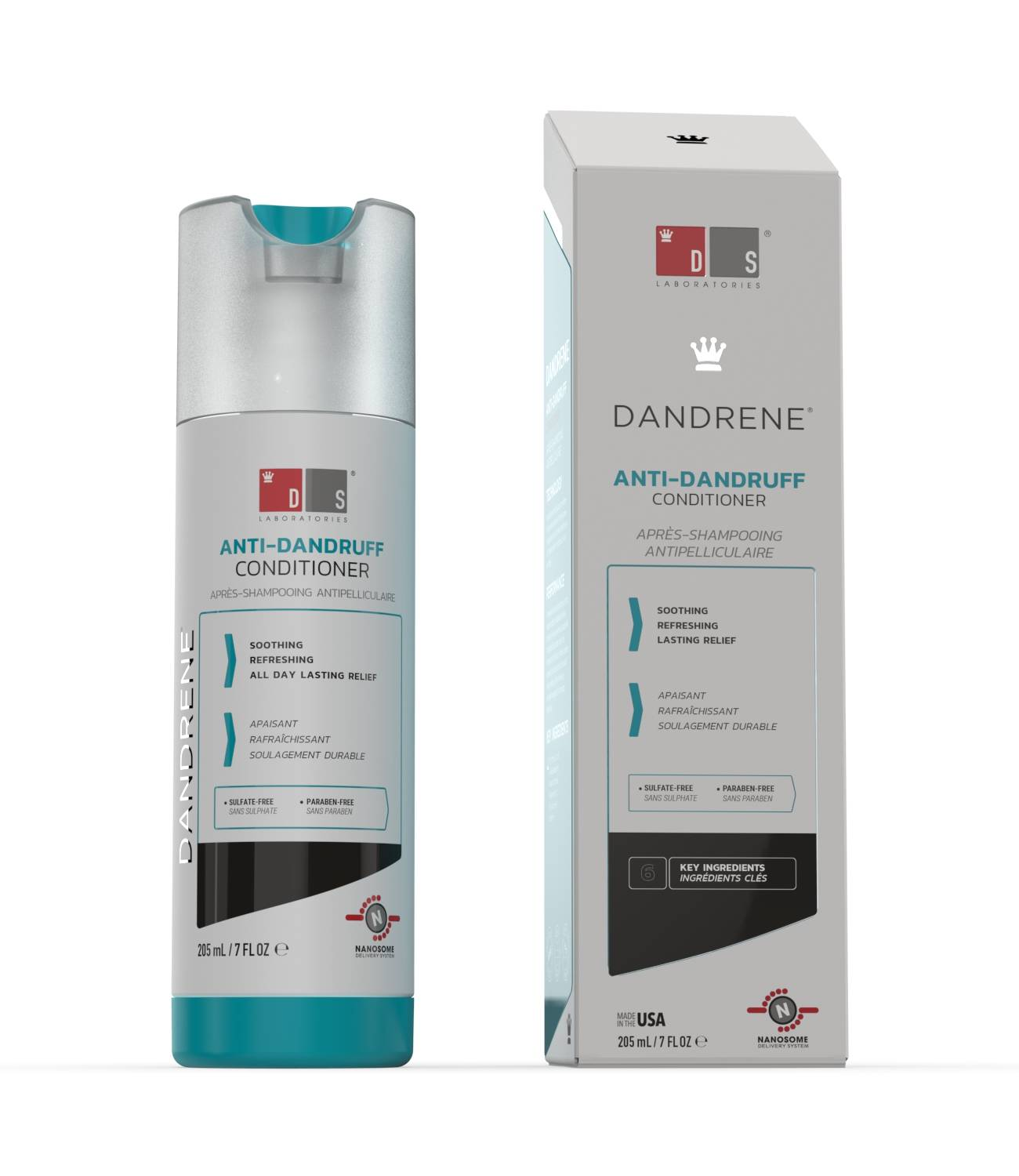 Dandrene | Condicionador anticaspa esfoliante