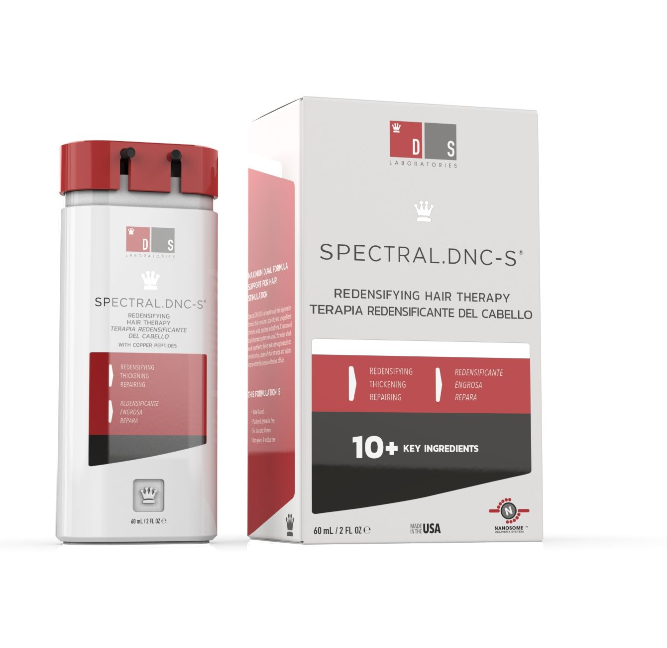 Spectral.DNC-S | Inovadora terapia capilar redensificante