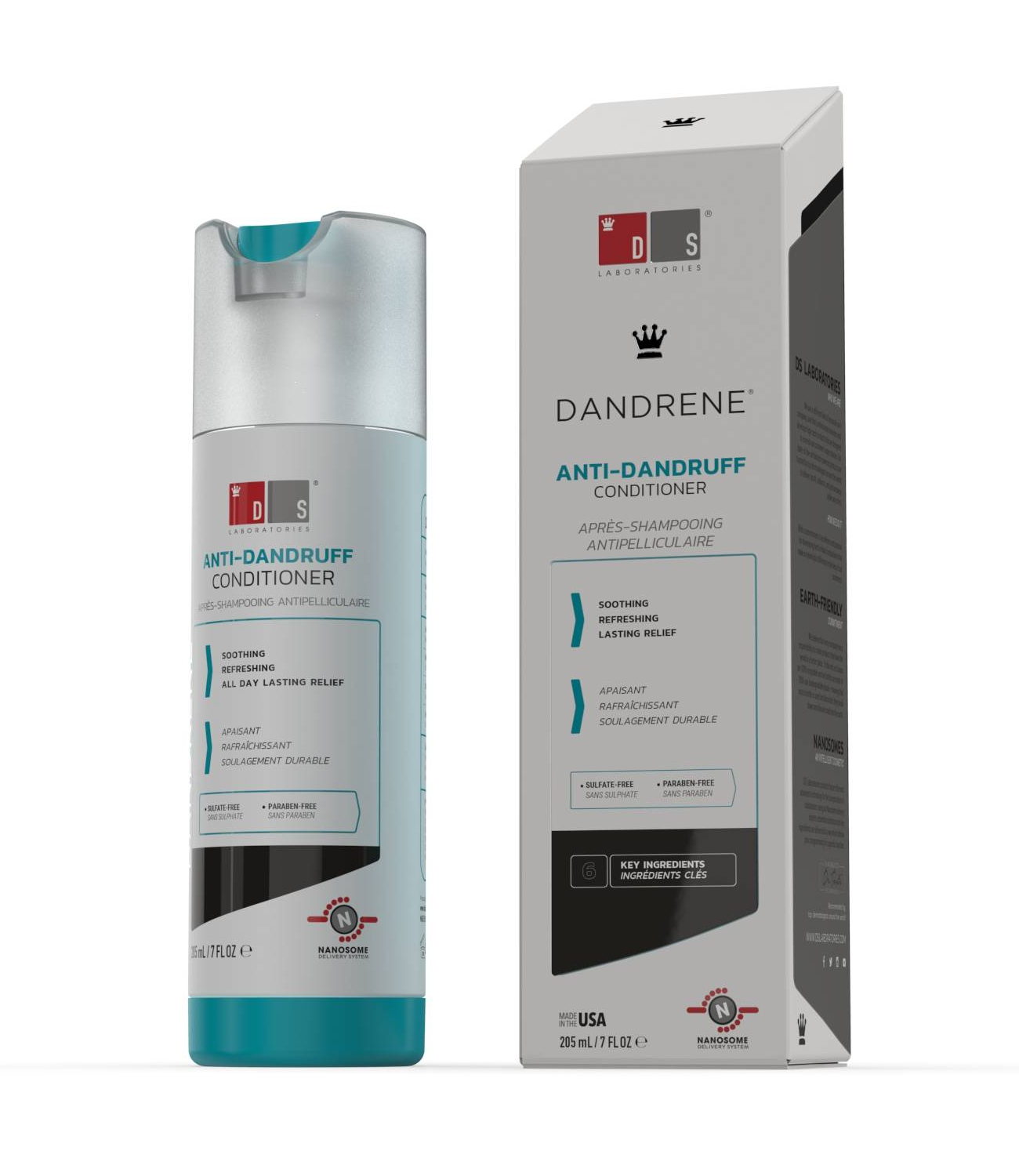 Dandrene | Condicionador anticaspa esfoliante