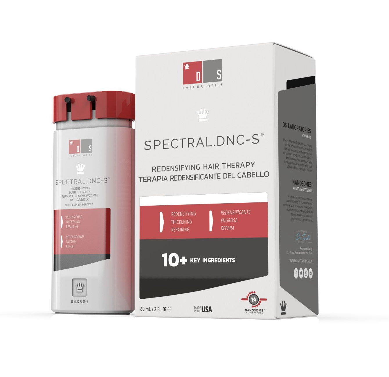 Spectral.DNC-S | Inovadora terapia capilar redensificante