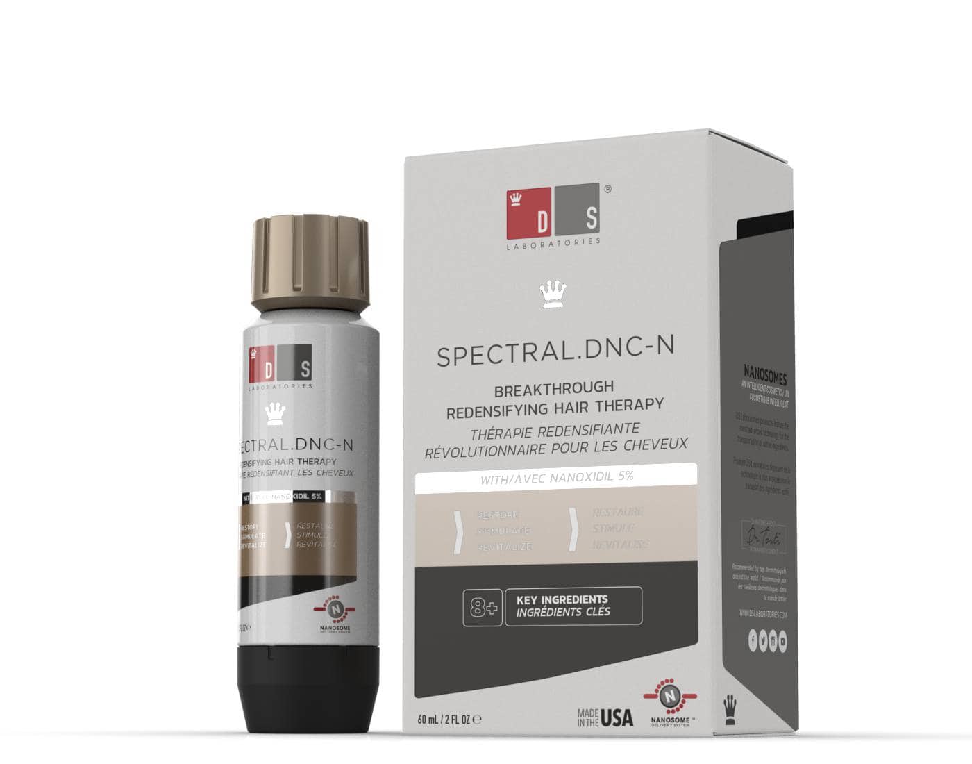 Spectral.DNC-N | Inovador tratamento redensificante com nanoxidil® 5%