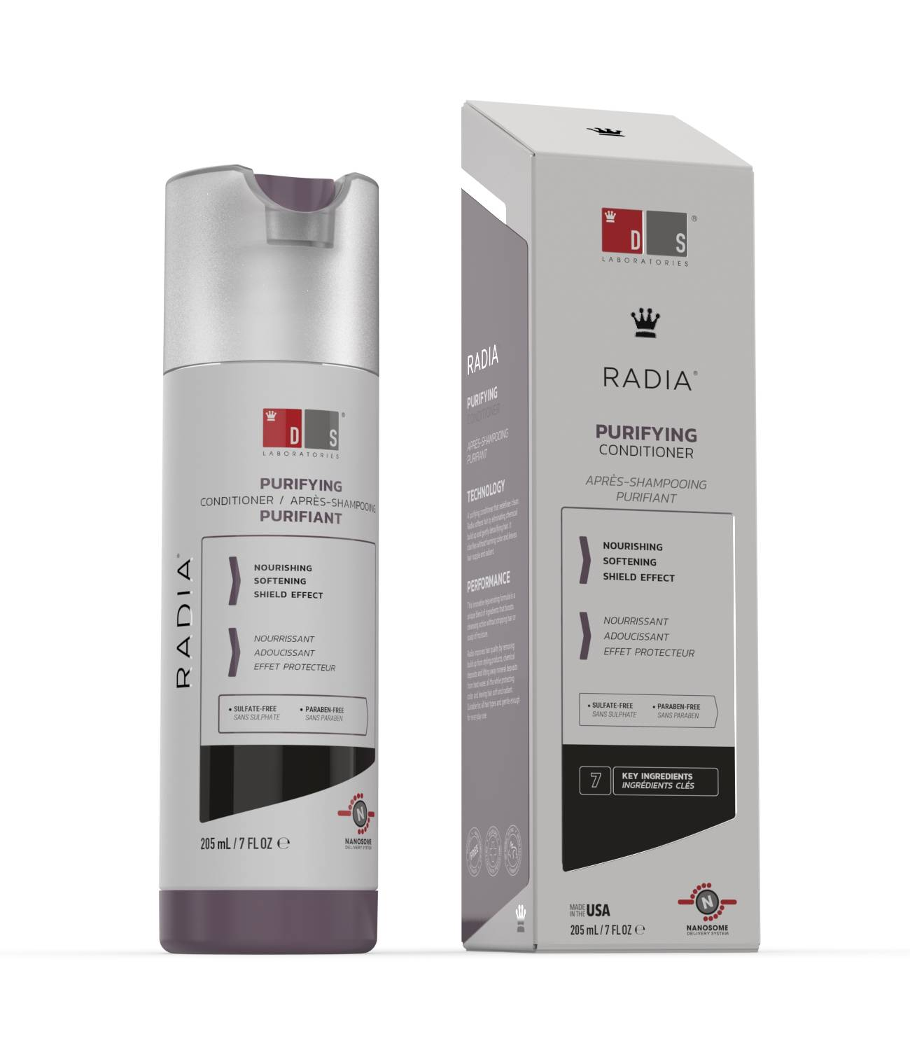 Radia | Condicionador purificante para couros cabeludos ressecados, sensíveis ou irritados